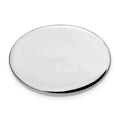 10K White Gold Men's Oval High Polished Tie Tac