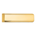 10k Men's Grooved Polished Money Clip