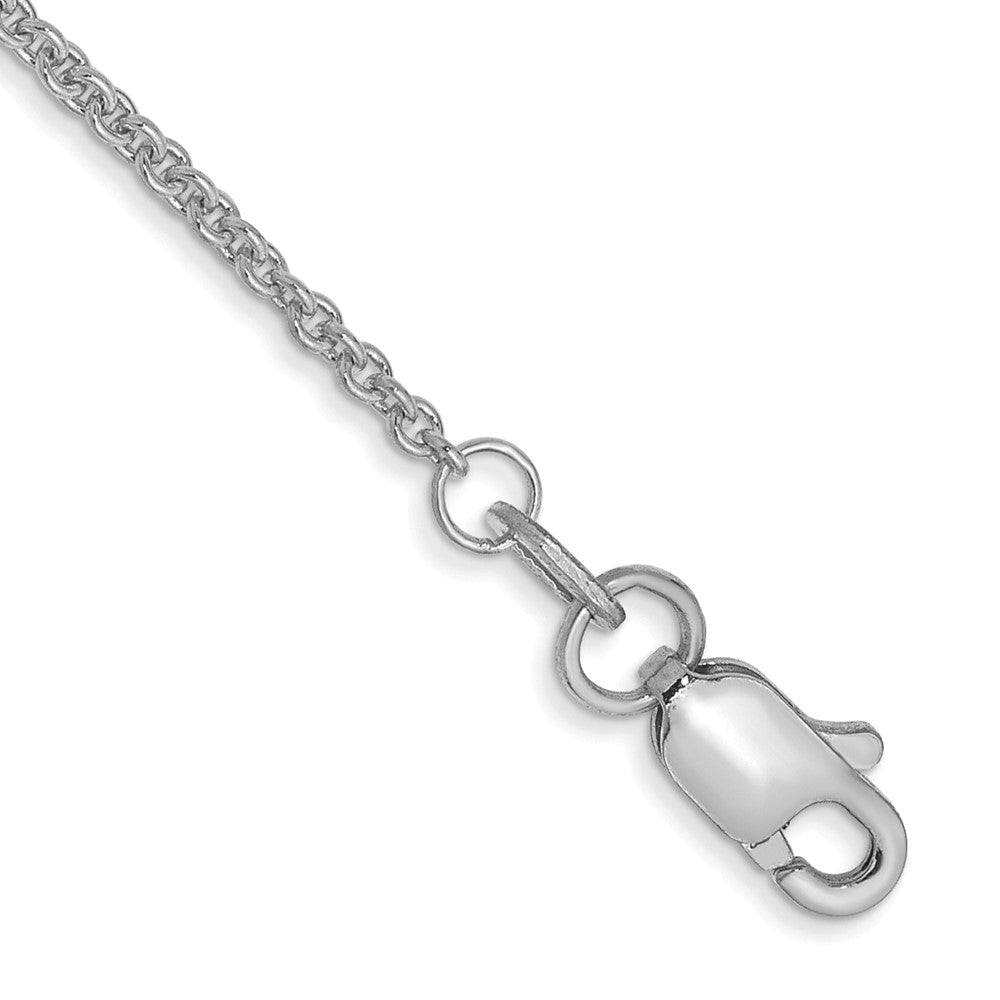 10k WG 1.4mm Round Open Link Cable Chain