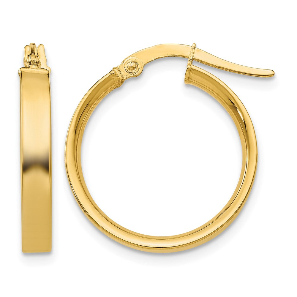 10k 3mm Small Hoop Earrings