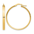 10K 3mm XL Hoop Earrings