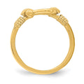 10K Shackle w/ Rope Edge Ring (Size 7)