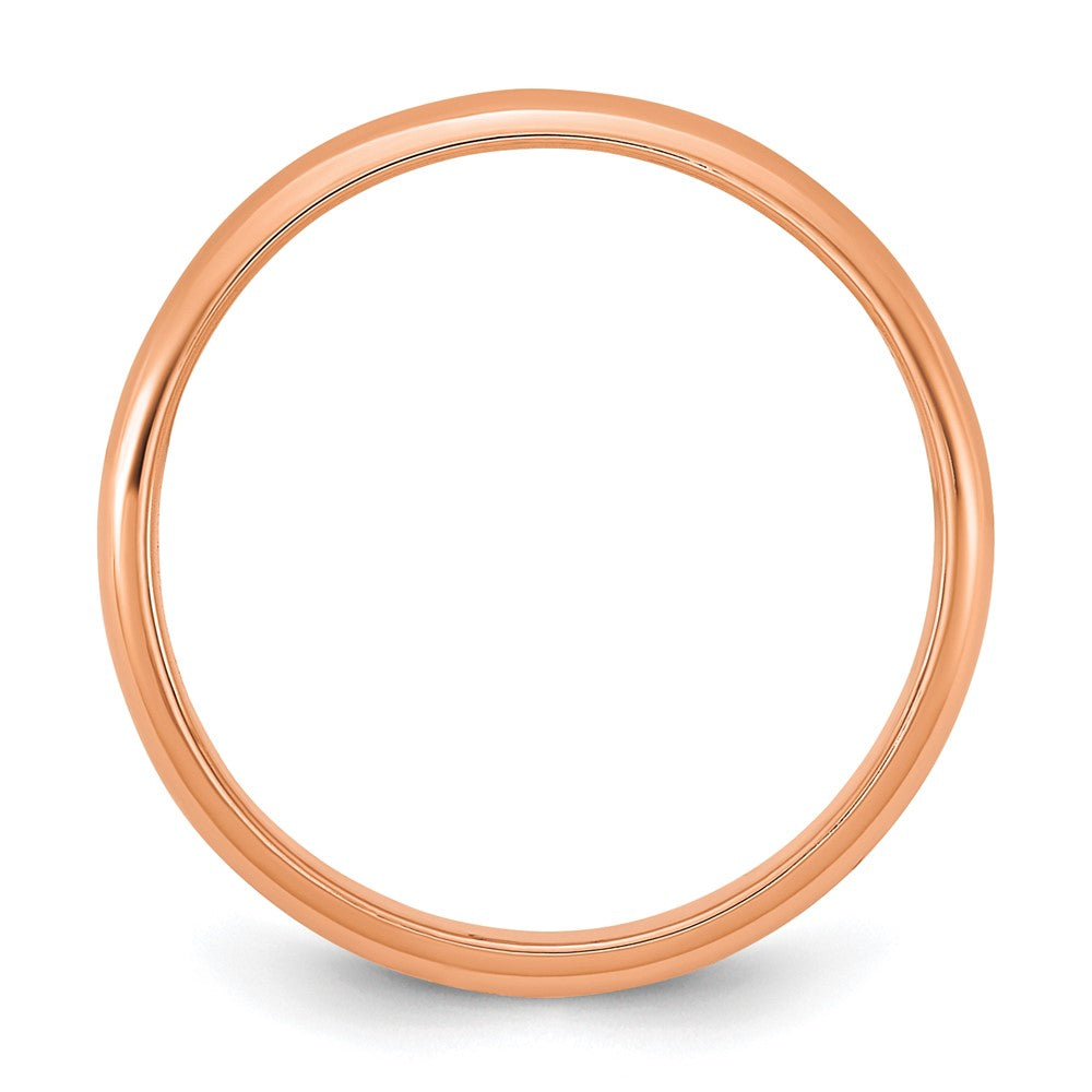 10K Rose Gold Polished 2mm Baby / Children's Ring