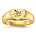 10K Childs .005ct. Diamond Ring Mounting