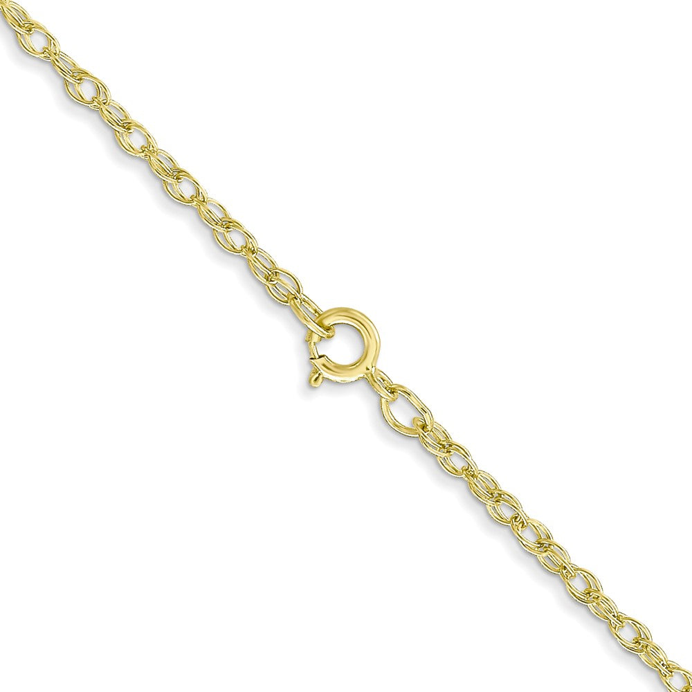 14K 1.35mm Carded Cable Rope Chain