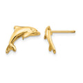 10k Dolphin Earrings