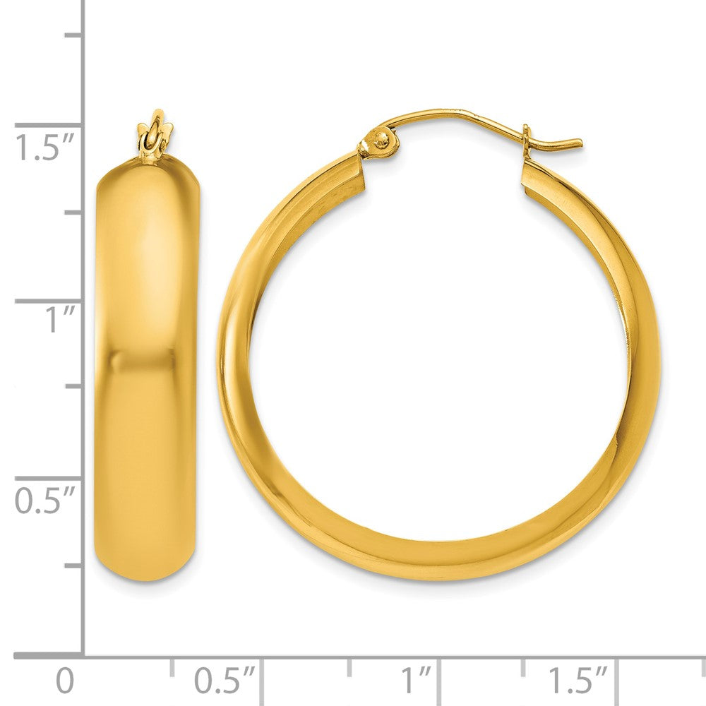 10k Hoop Earrings