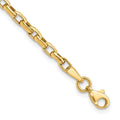 10k Fancy Link Bracelet