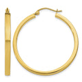 10K 2x3mm Rectangle Tube Hoop