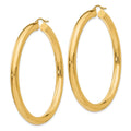 10k Polished 5mm Tube Hoop Earrings