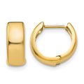 10k Hinged Hoop Earrings