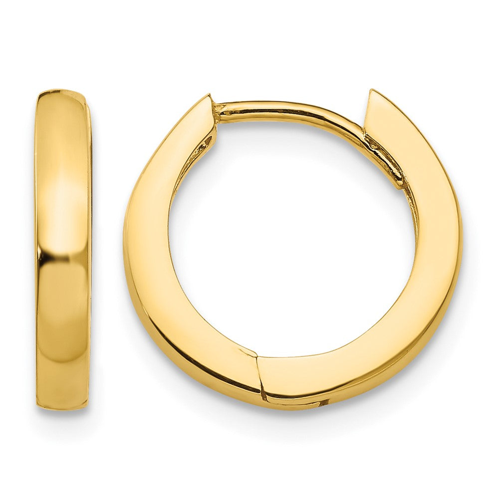 10K Hinged Hoop Earrings