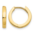 10K Hinged Hoop Earrings