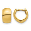 10K Hinged Hoop Earrings