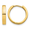 10K Hinged Hoop Earrings