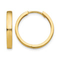 10k Hinged Hoop Earrings