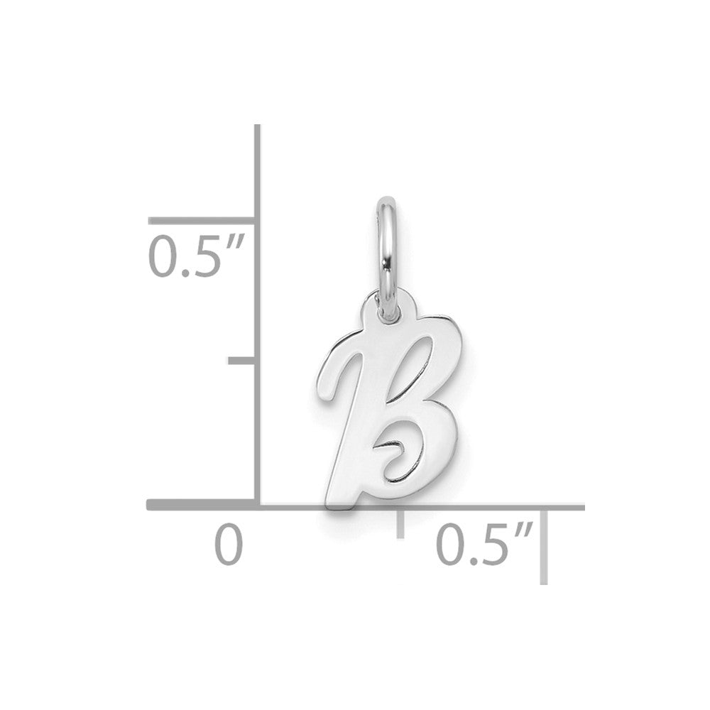 10kw Small Script Initial B Charm
