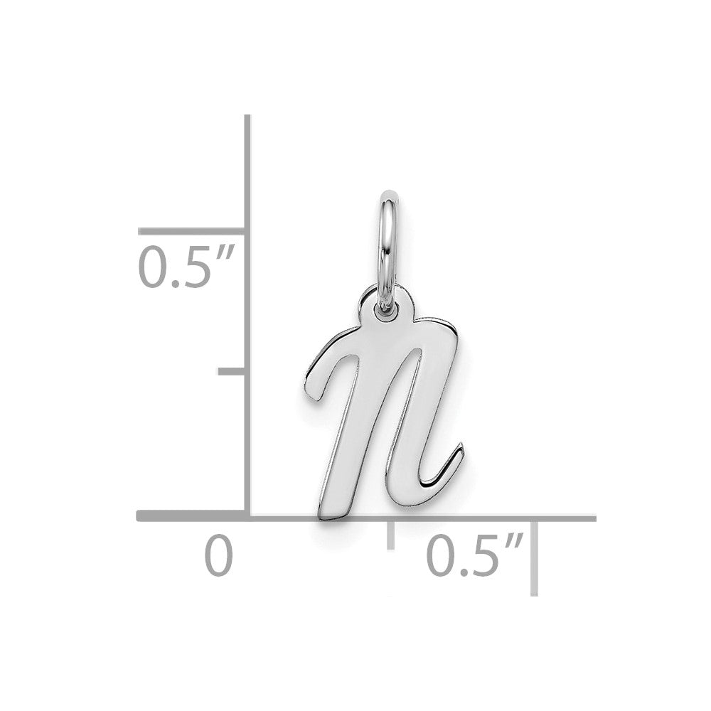 10kw Small Script Initial N Charm