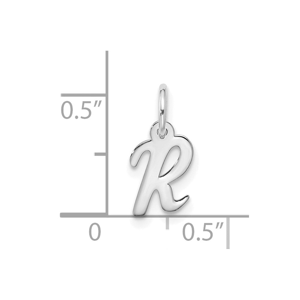 10kw Small Script Initial R Charm