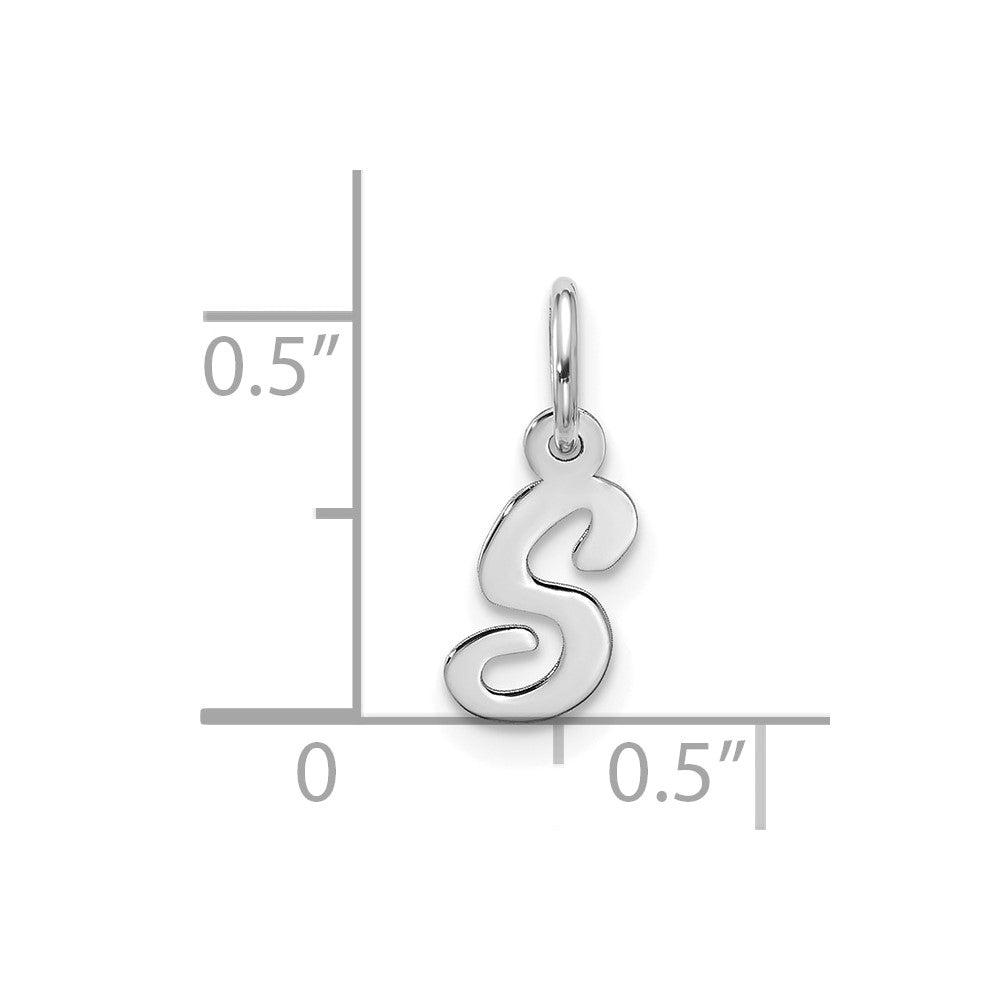 10kw Small Script Initial S Charm