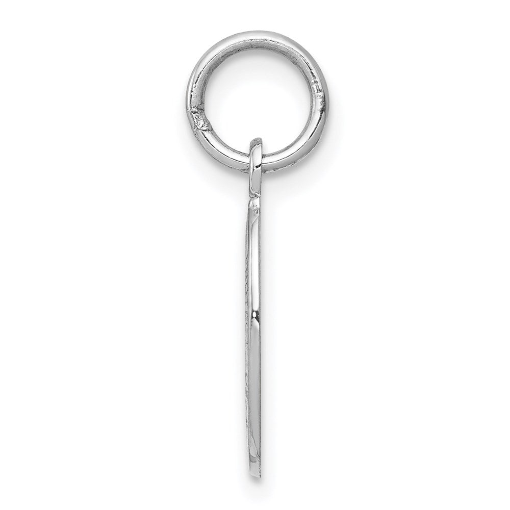 10K White Gold St. Christopher Medal