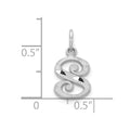 10KW Diamond-cut Initial S Charm