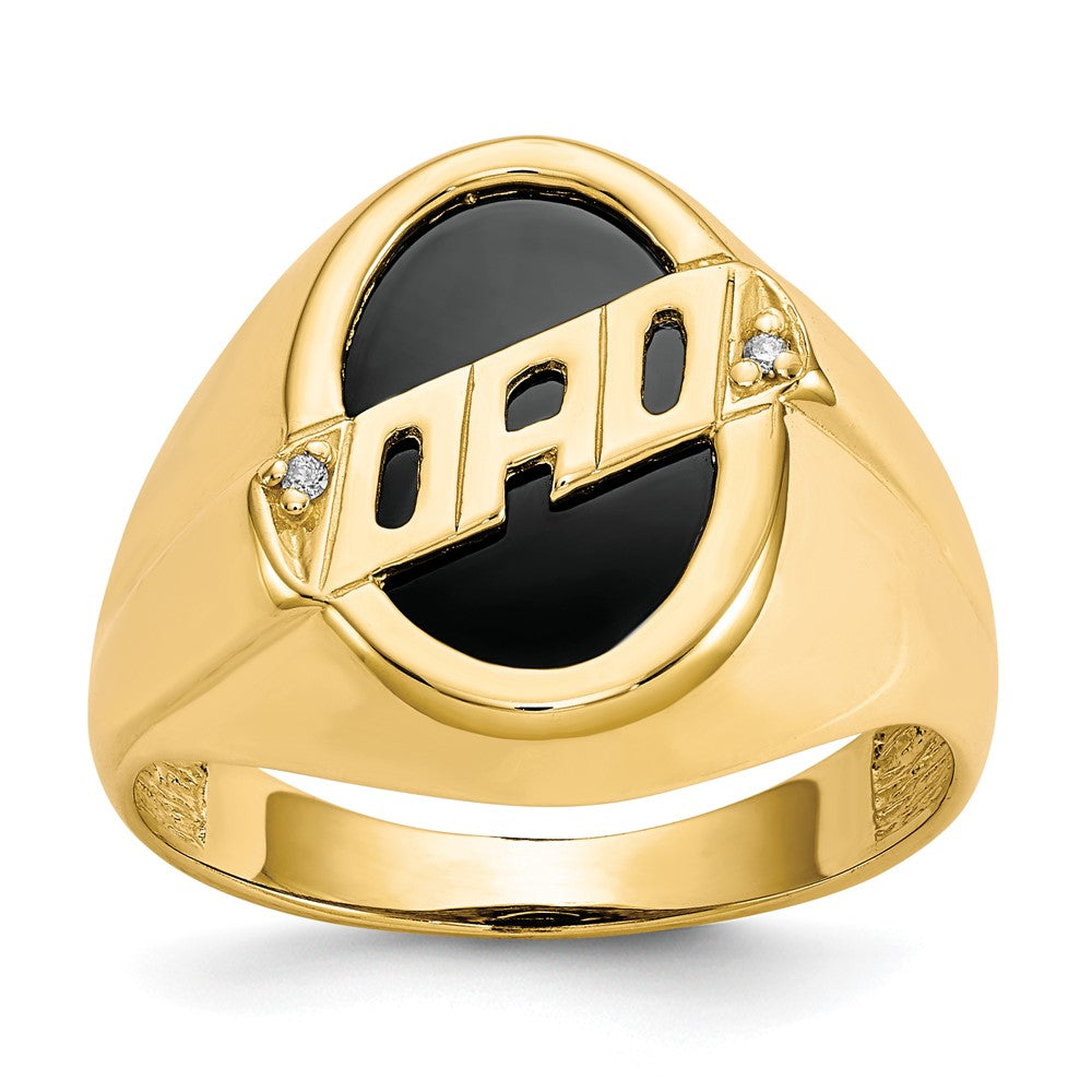14k Men's DAD Ring Mounting
