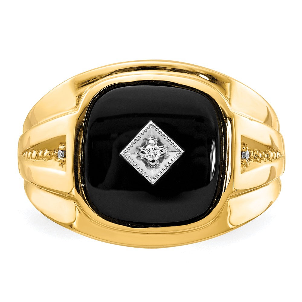 10k Diamond Men's Ring