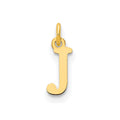 10ky Cutout Letter J Initial Charm