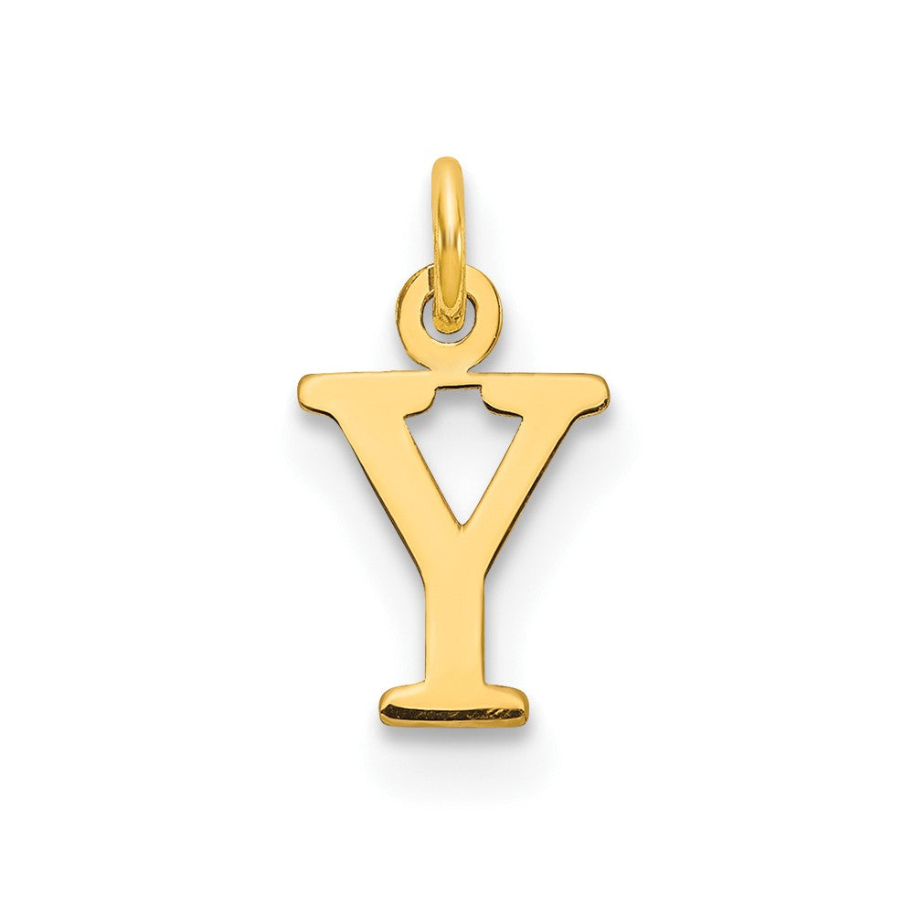 10ky Cutout Letter Y Initial Charm