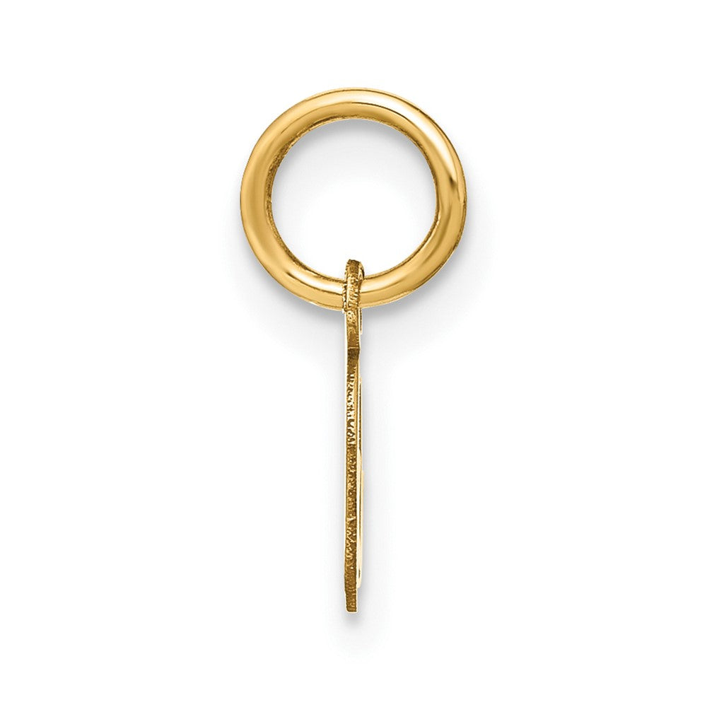 10KY Upper case Letter O Initial Charm
