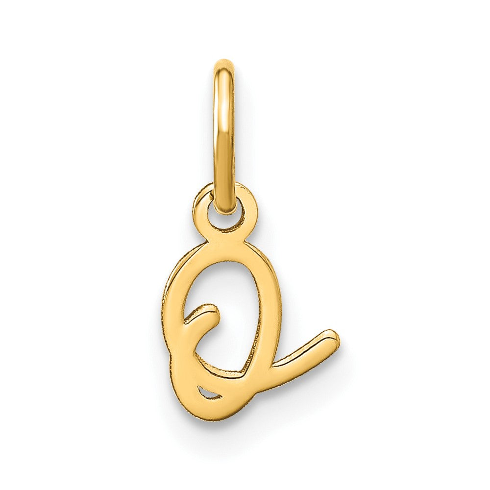 10KY Upper case Letter O Initial Charm