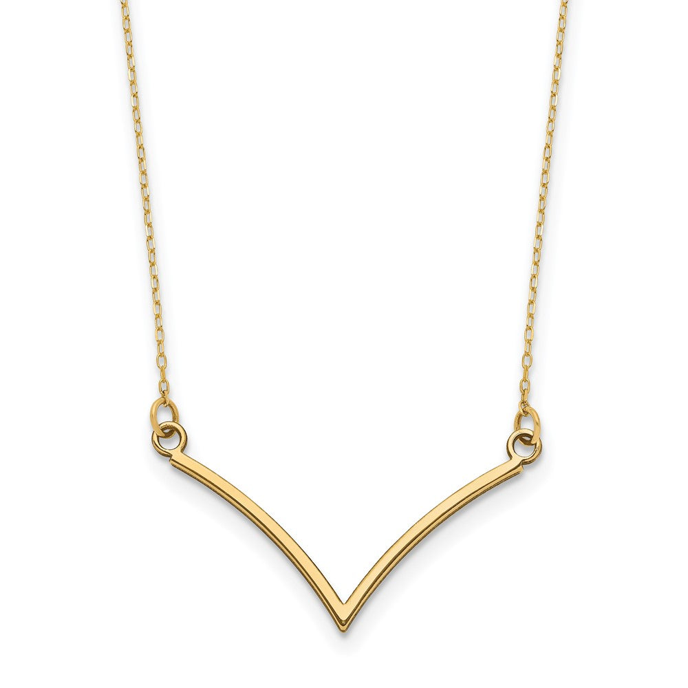 10k V Necklace