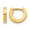 10k Polished Hinged Earrings