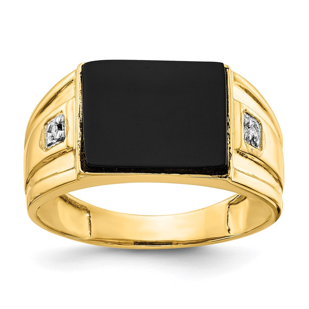 10K Men's ring mounting