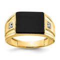 10K Men's ring mounting