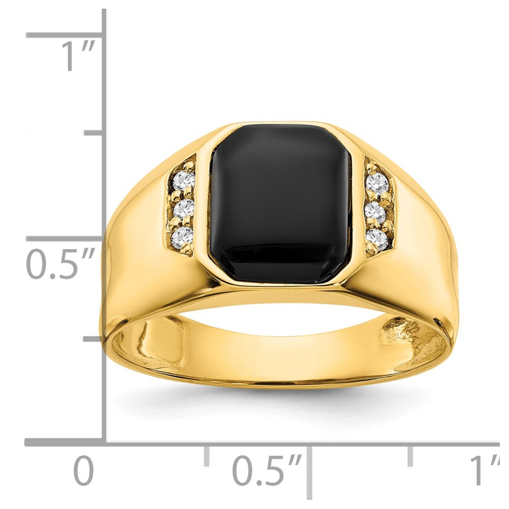 10K AA Diamond Ring