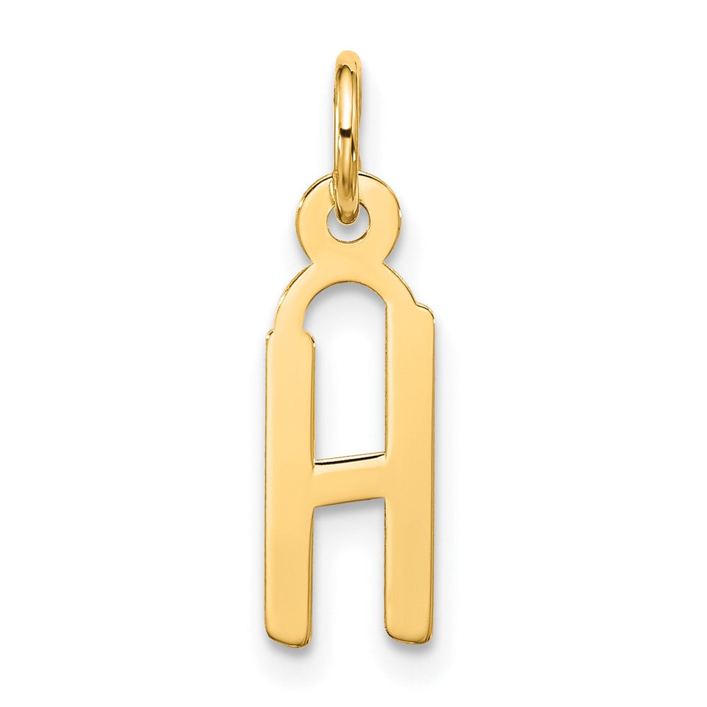 10k Large Slanted Block Initial H Charm