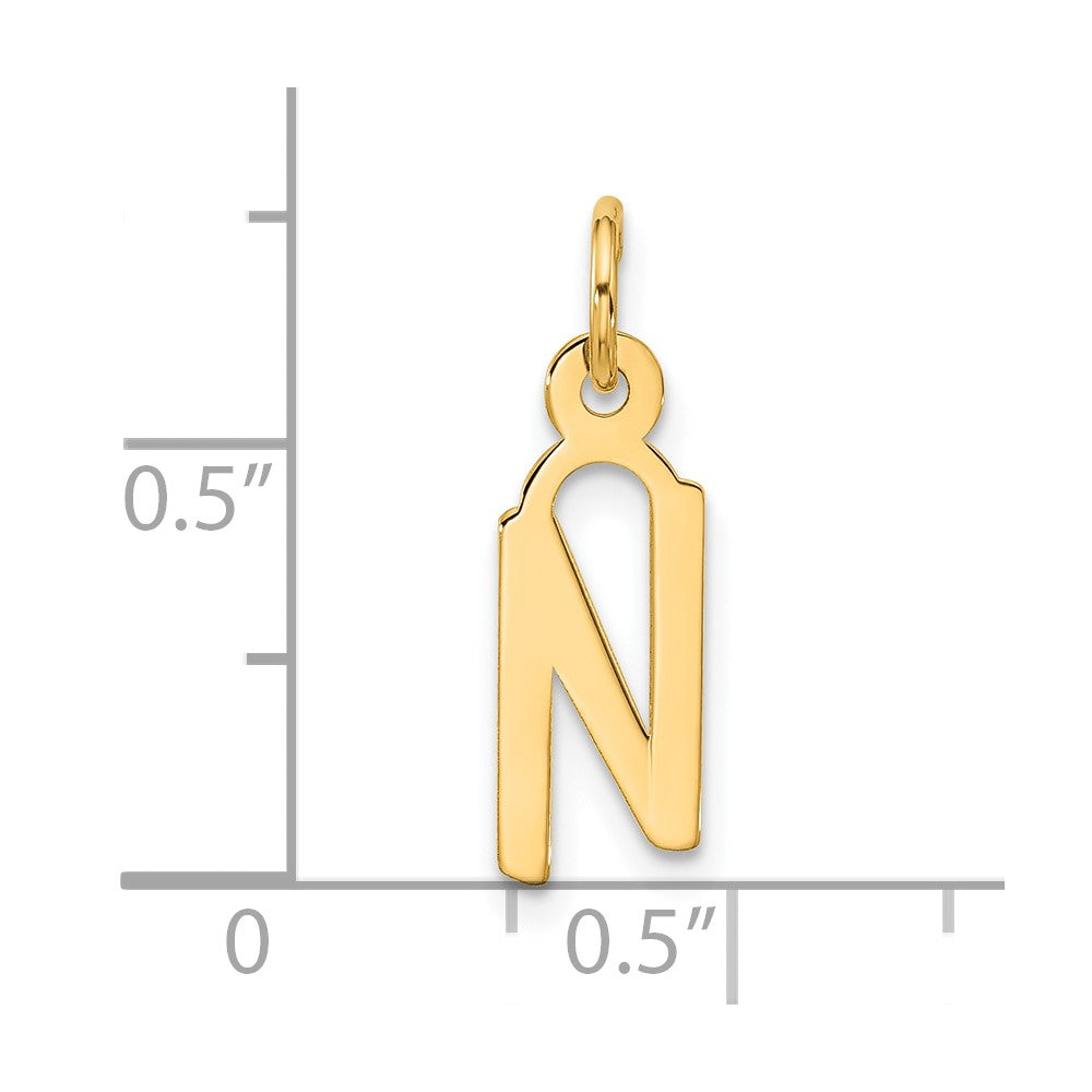 10k Large Slanted Block Initial N Charm