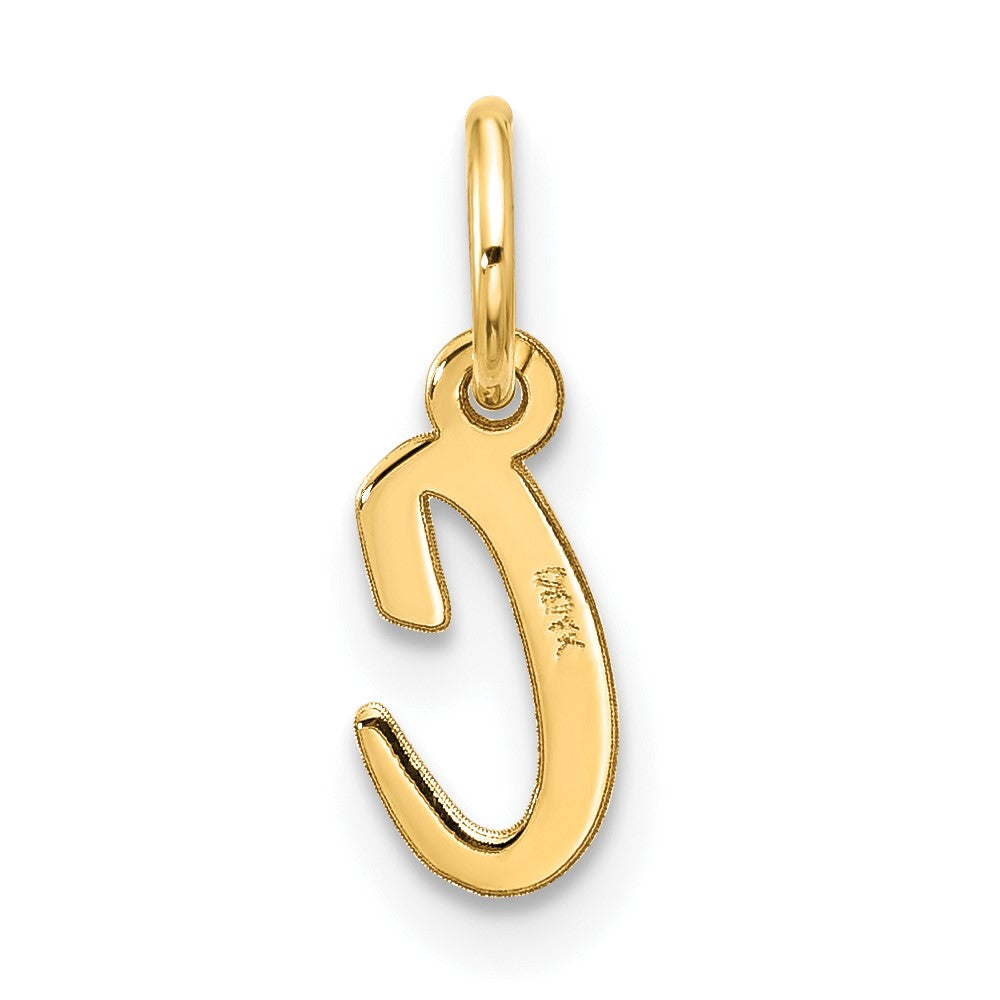 10k Small Script Initial C Charm