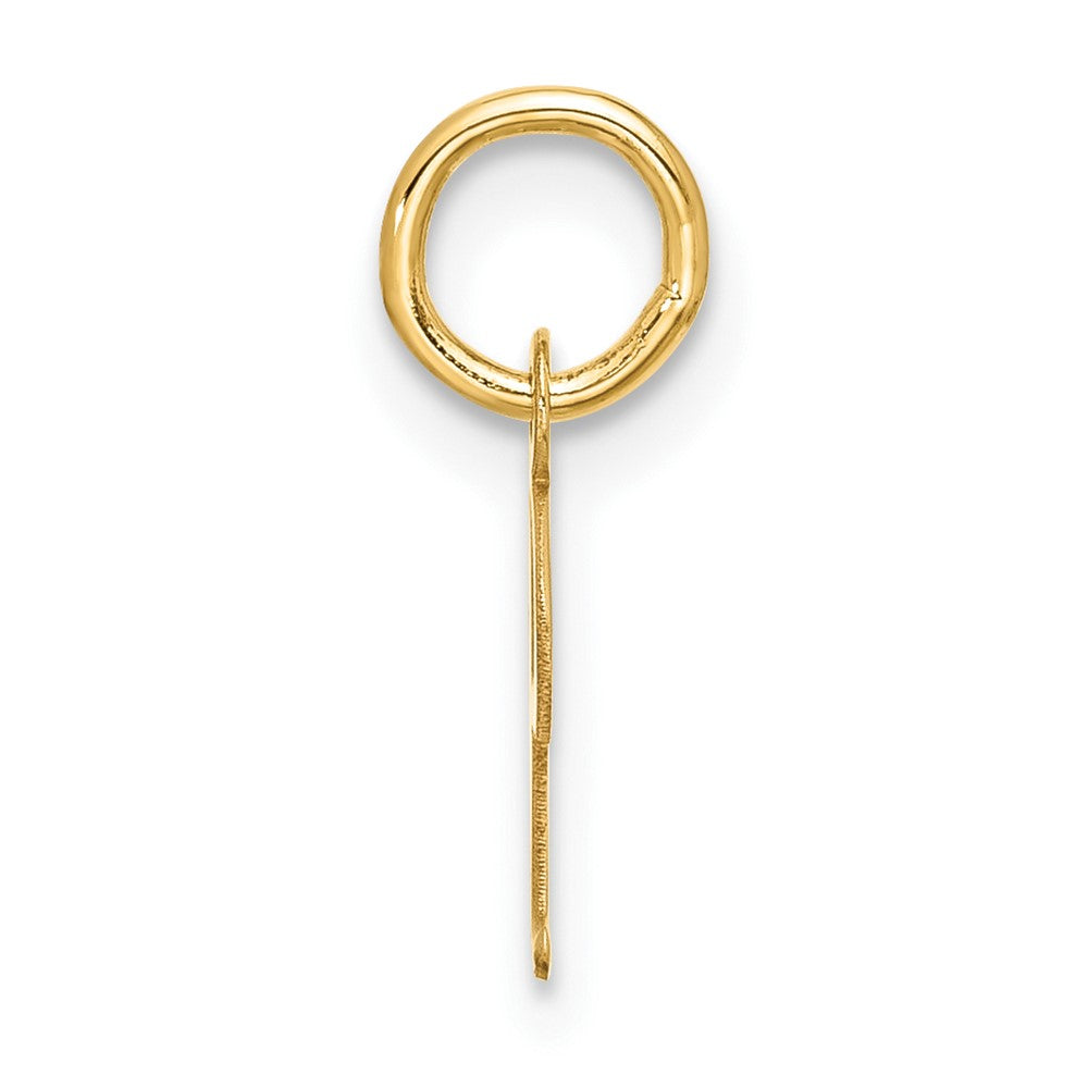 10k Small Script Initial I Charm