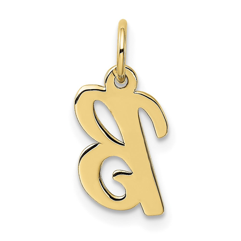 10k Small Script Initial B Charm