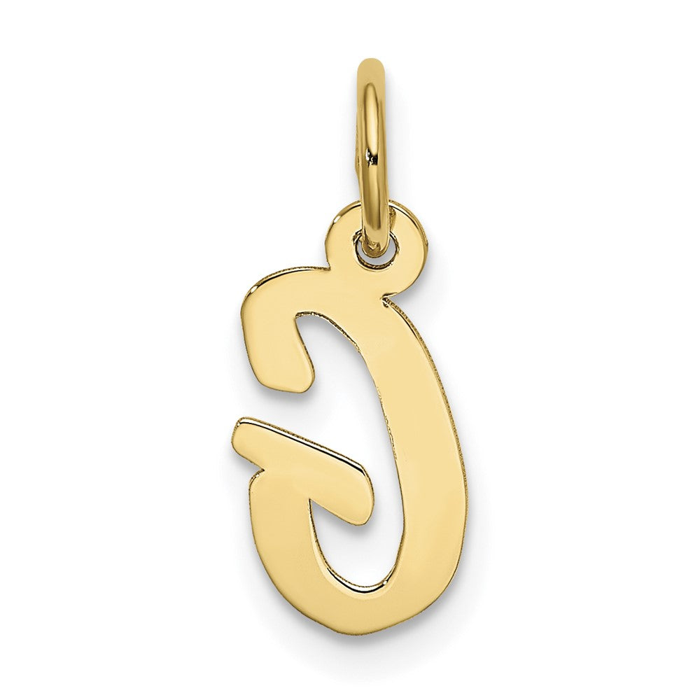 10k Small Script Initial G Charm