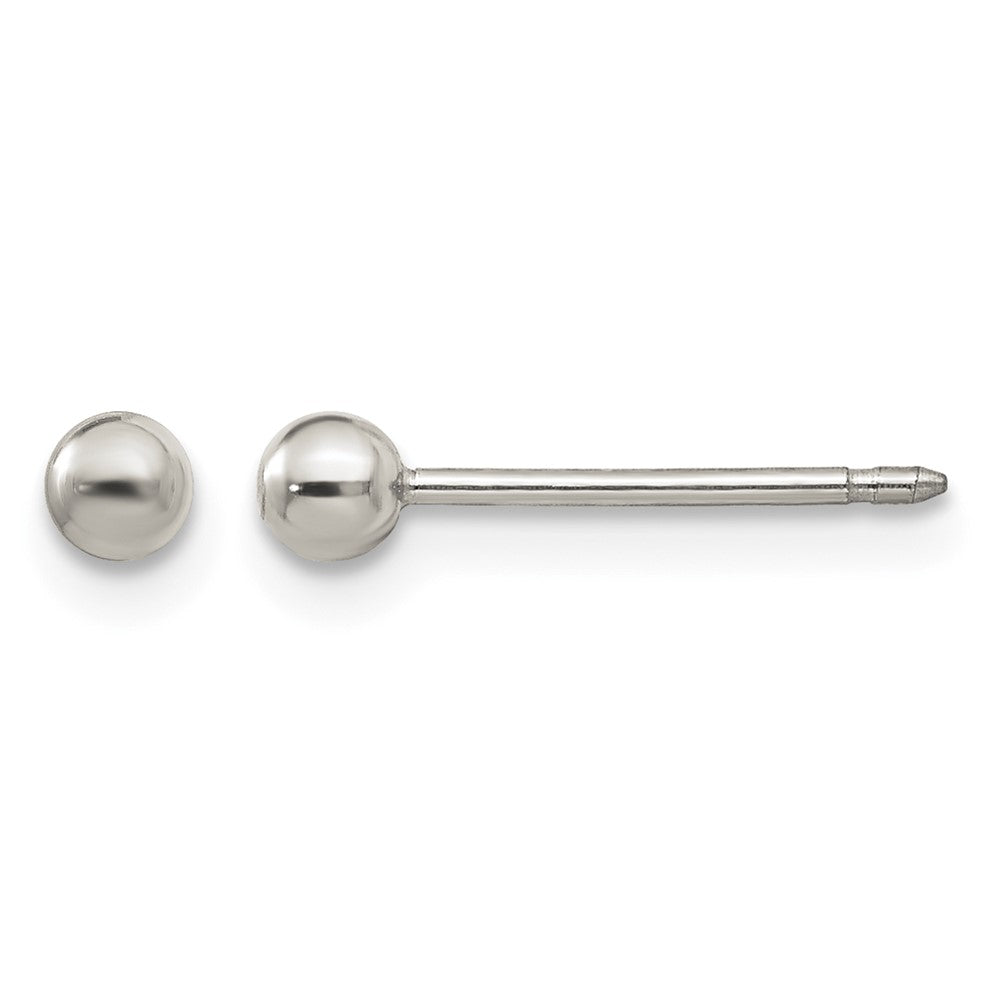Inverness Titanium 3mm Ball Post Earrings