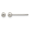 Inverness Titanium 3mm Ball Post Earrings