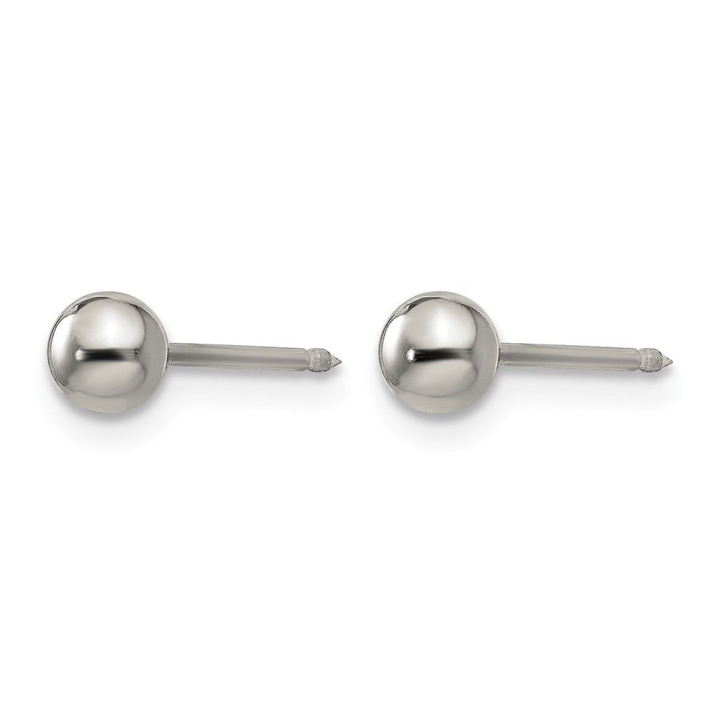 Inverness Titanium 4mm Ball Post Earrings