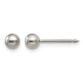 Inverness Titanium 4mm Ball Post Earrings