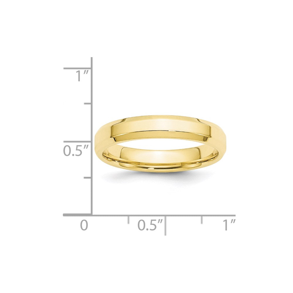 10KY 4mm Bevel Edge Comfort Fit Band