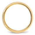 10KY 7mm Bevel Edge Comfort Fit Band