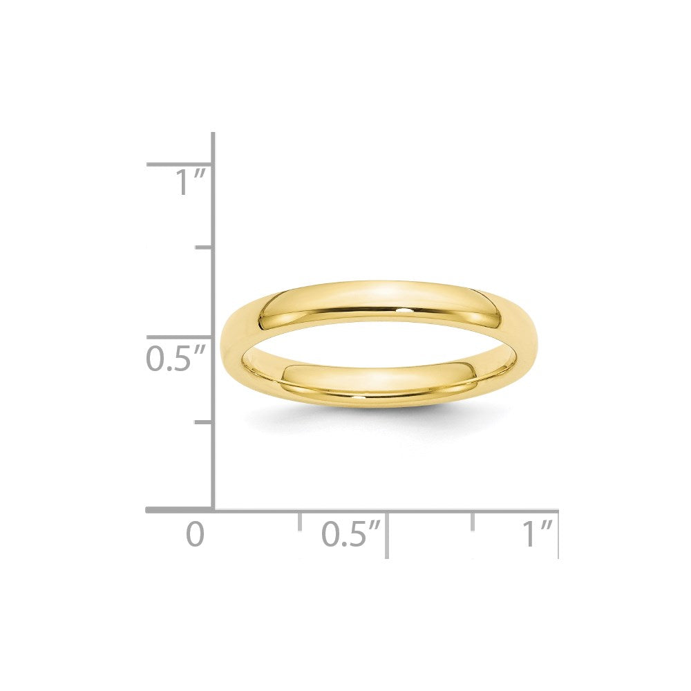 10KY 3mm Standard Comfort Fit Band